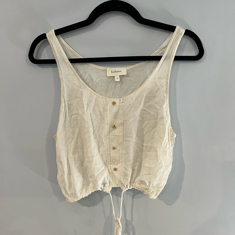 Crop top tank top size M